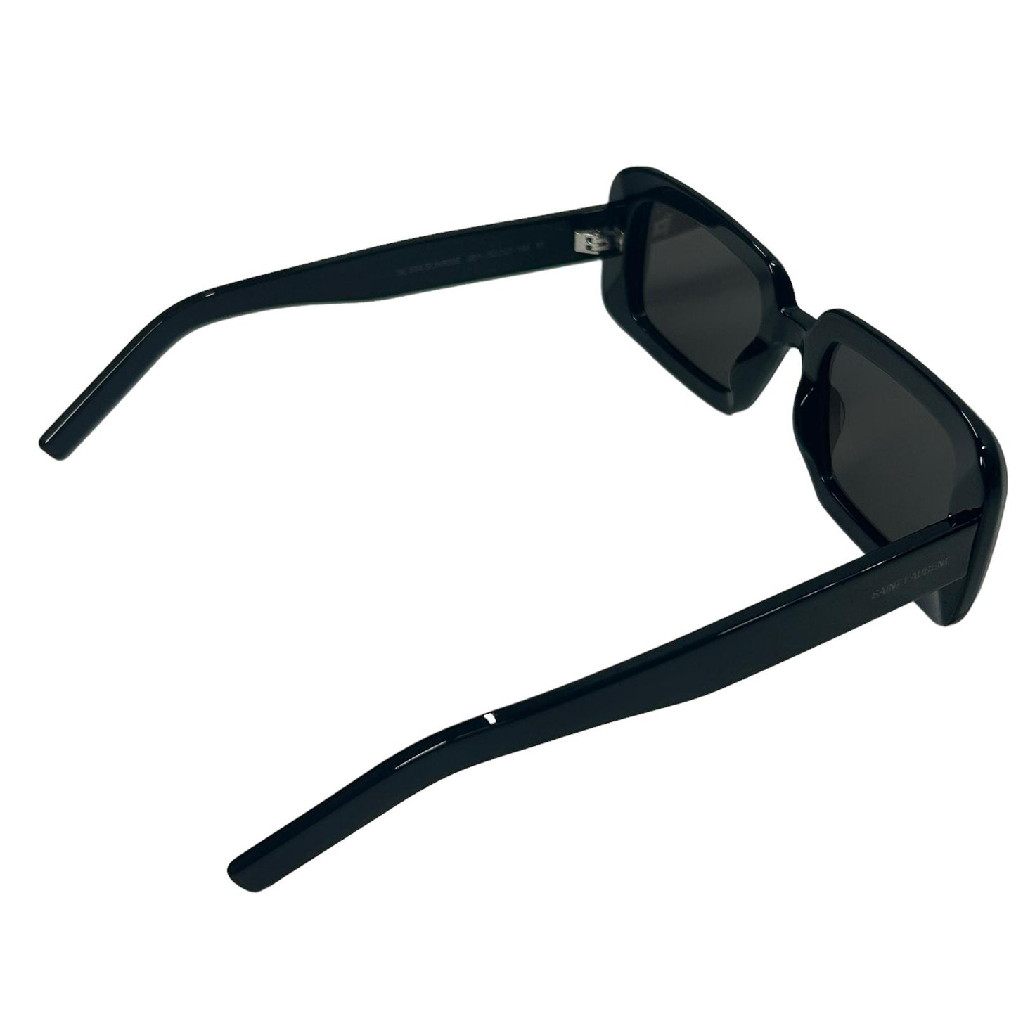SAINT LAURENT SL 534 SUNRISE BIEBER SQUARE LENS ACETATE SUNGLASSES BLACK NEW