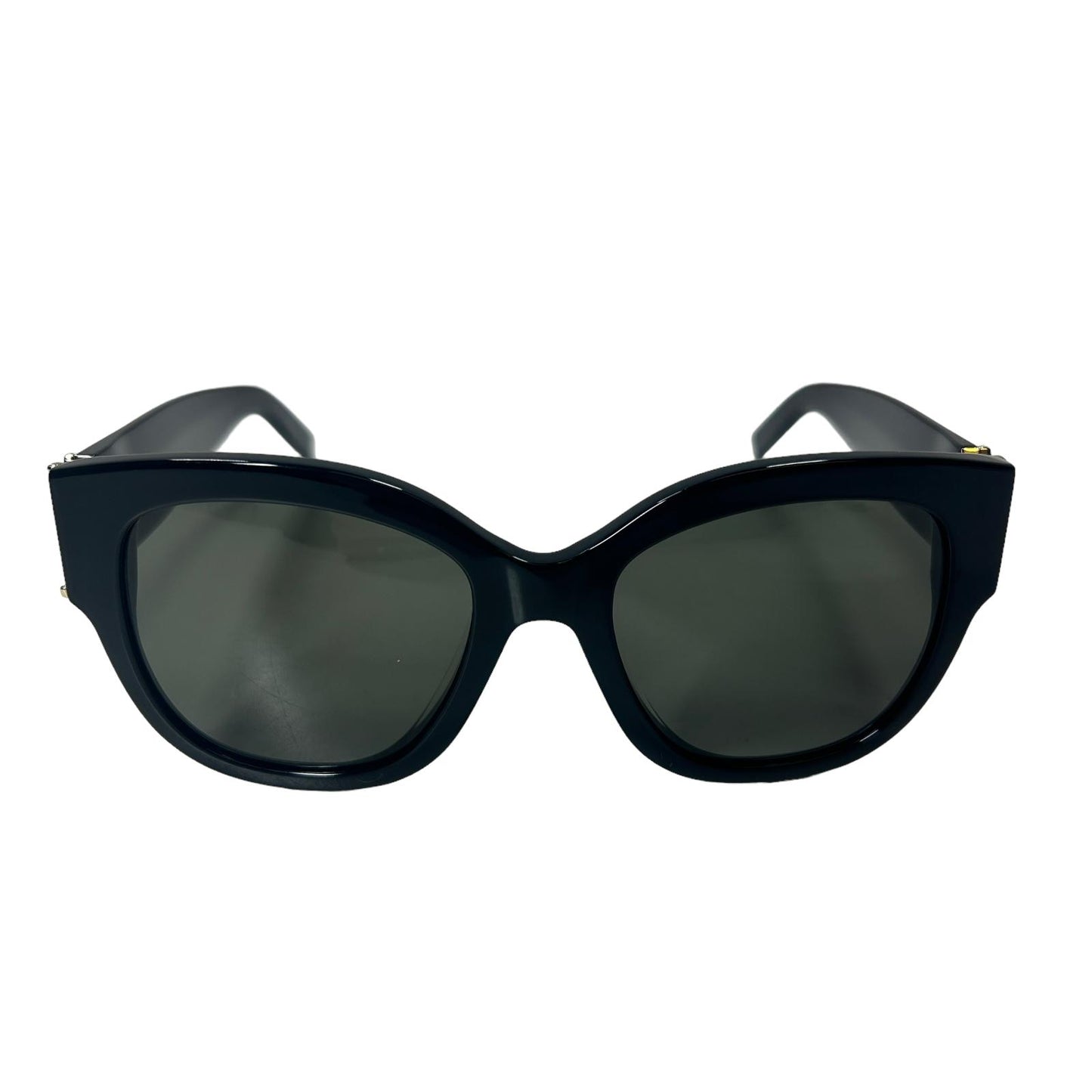SAINT LAURENT SL M95 THICK RIM OVERSIZED SQUARE YSL LOGO ACETATE SUNGLASSES NEW