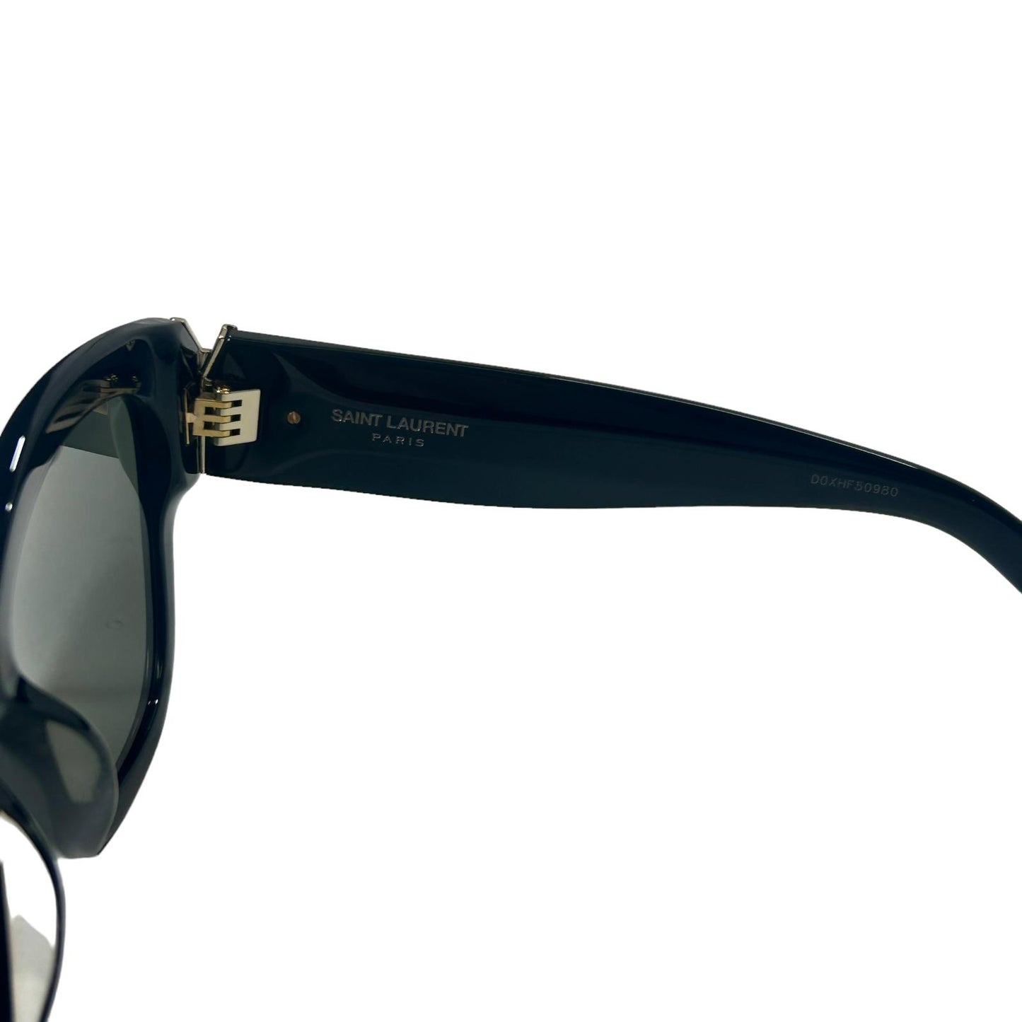 SAINT LAURENT SL M95 THICK RIM OVERSIZED SQUARE YSL LOGO ACETATE SUNGLASSES NEW