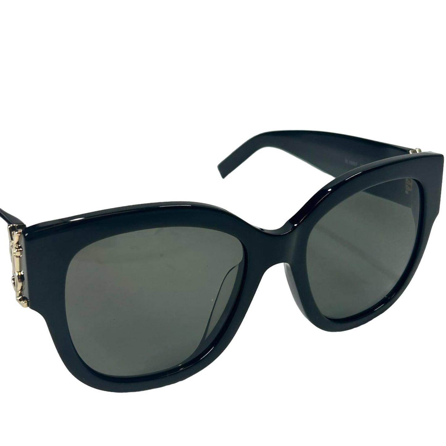 SAINT LAURENT SL M95 THICK RIM OVERSIZED SQUARE YSL LOGO ACETATE SUNGLASSES NEW