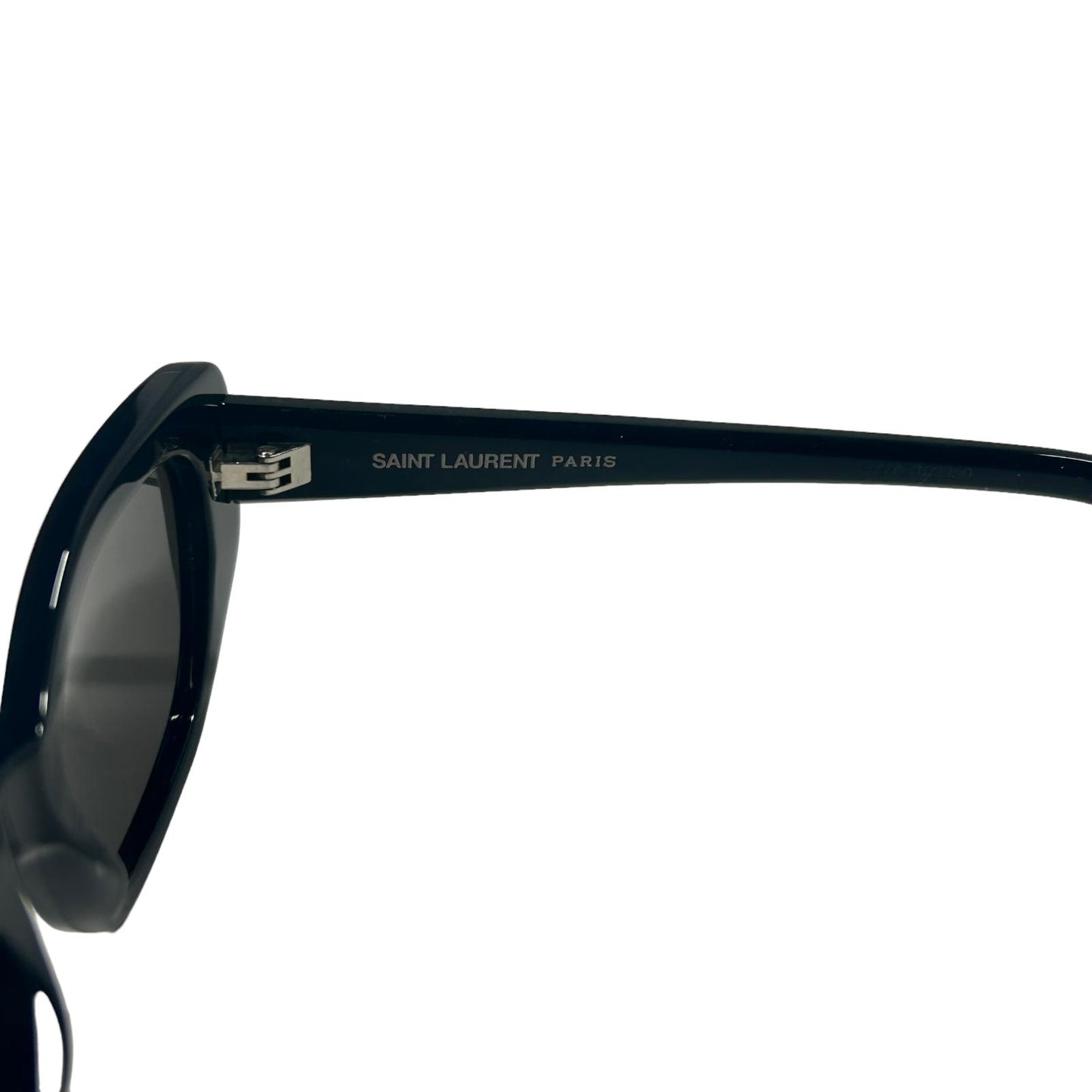 SAINT LAURENT UNISEX SL316 BETTY CAT EYE ACETATE SUNGLASSES - BLACK - NEW