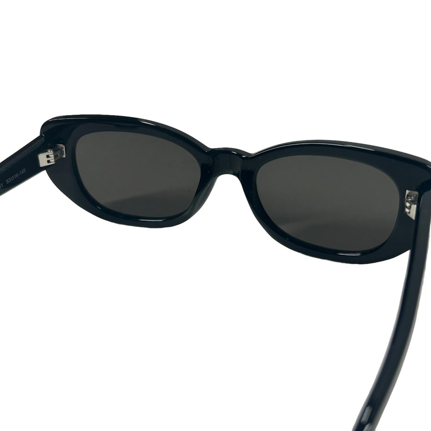 SAINT LAURENT UNISEX SL316 BETTY CAT EYE ACETATE SUNGLASSES - BLACK - NEW