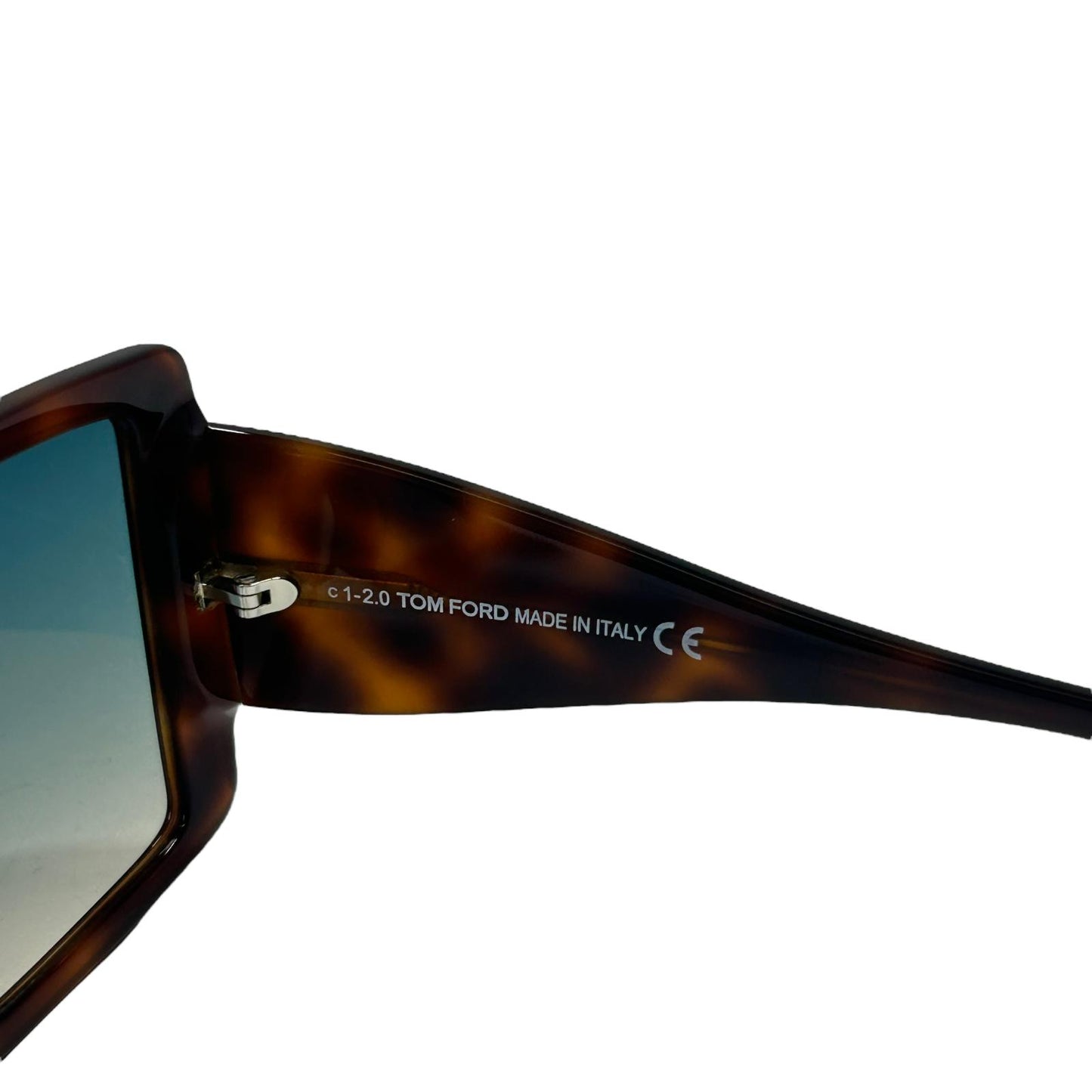 TOM FORD QUINN TF790 53P OVERSIZED RECTANGLE FRAME ACETATE TORTOISE SHELL NEW