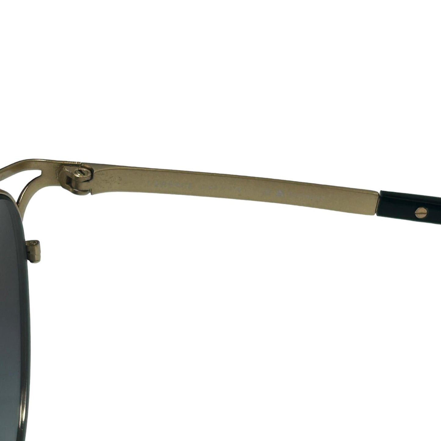 VERSACE 0VE2237 MEDUSA BRIDGE ROUND METAL FRAME SUNGLASSES - BLACK/GOLD - NEW