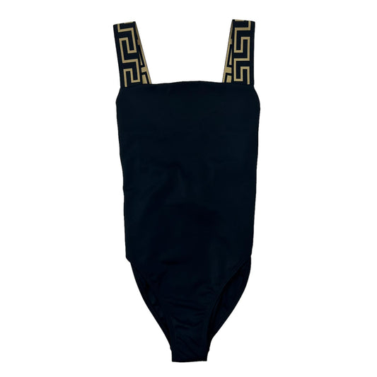 VERSACE SWIMWEAR GRECA BORDER ONE PIECE SWIMSUIT - LYCRA - SIZE 2/SMALL - NEW