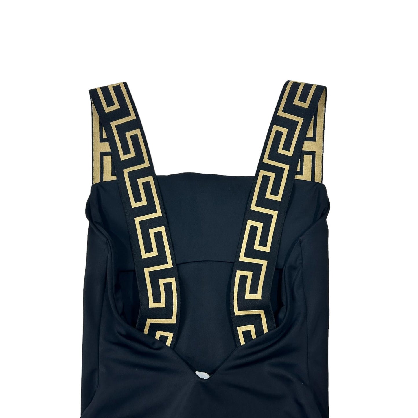 VERSACE SWIMWEAR GRECA BORDER ONE PIECE SWIMSUIT - LYCRA - SIZE 2/SMALL - NEW