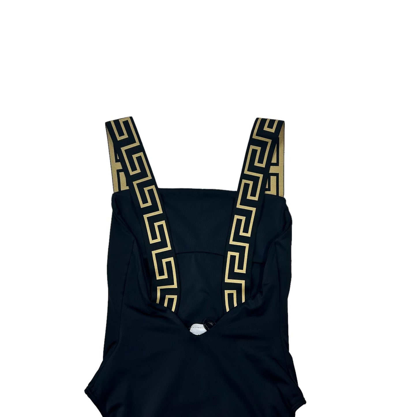 VERSACE SWIMWEAR GRECA BORDER ONE PIECE SWIMSUIT - LYCRA - SIZE 3/MEDIUM - NEW