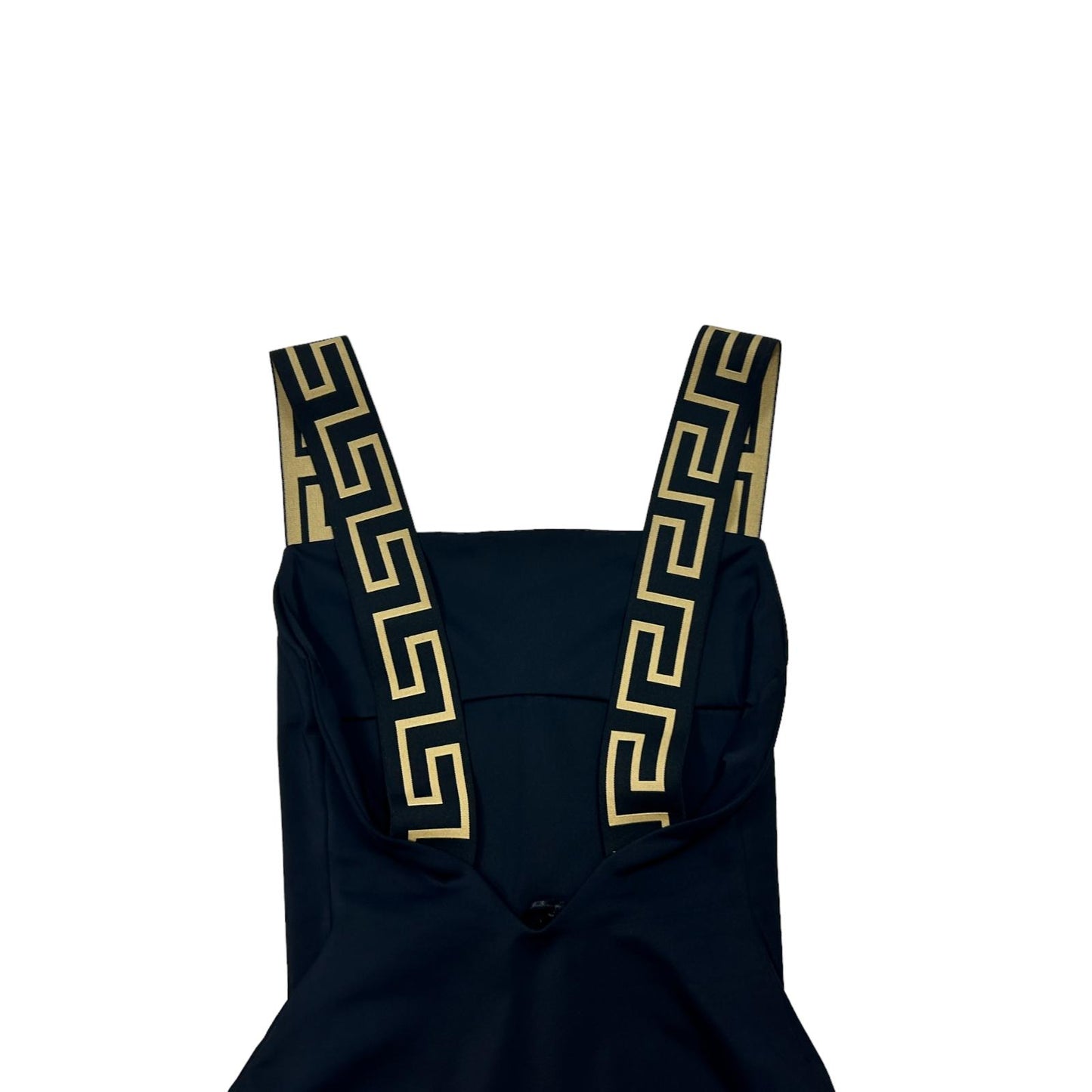 VERSACE SWIMWEAR GRECA BORDER ONE PIECE SWIMSUIT - LYCRA - SIZE 1 - EXTRA SMALL - NEW
