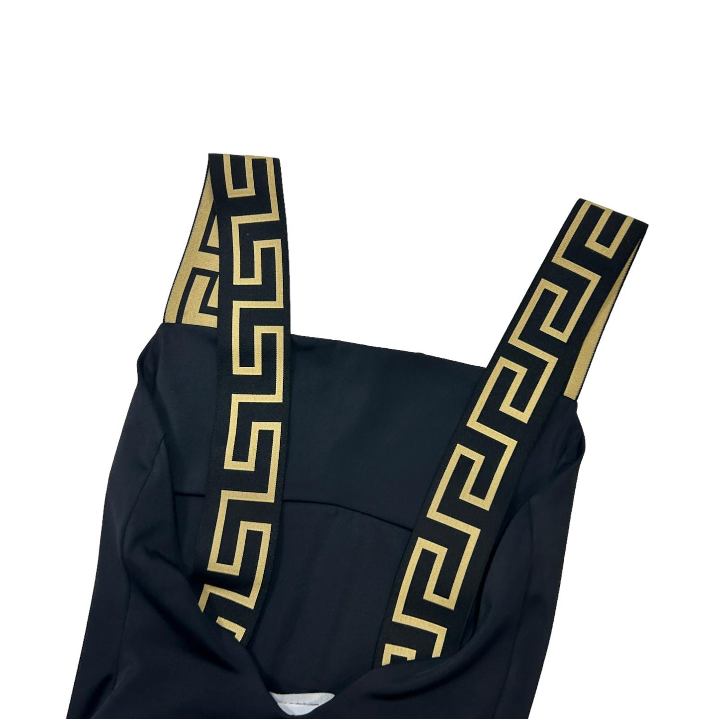 VERSACE SWIMWEAR GRECA BORDER ONE PIECE SWIMSUIT - LYCRA - SIZE 1/EXTRA SMALL - NEW