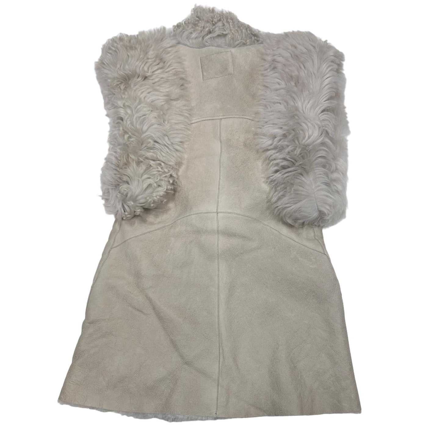 ISABEL MARANT BRYANA SHEARLING LEATHER SLEEVELESS JACKET - 36 - NEW NO TAGS