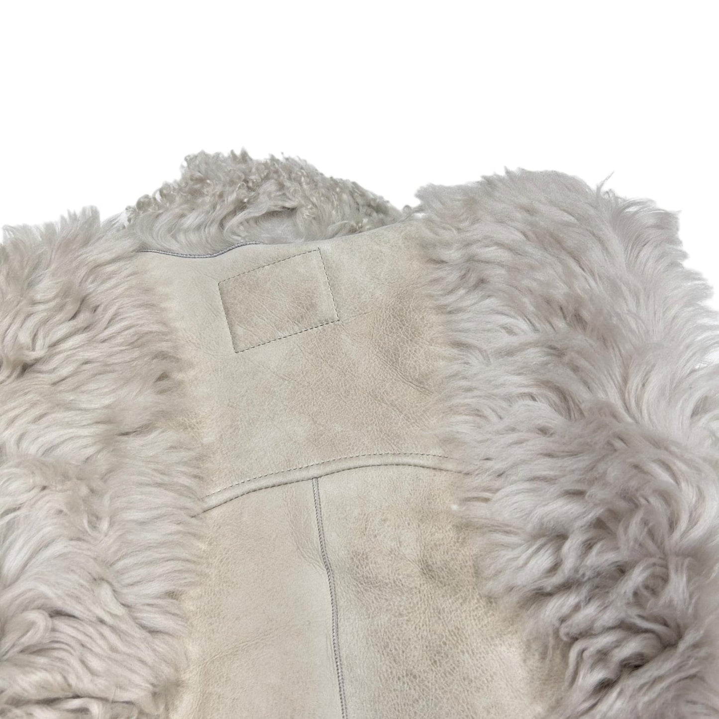 ISABEL MARANT BRYANA SHEARLING LEATHER SLEEVELESS JACKET - 36 - NEW NO TAGS