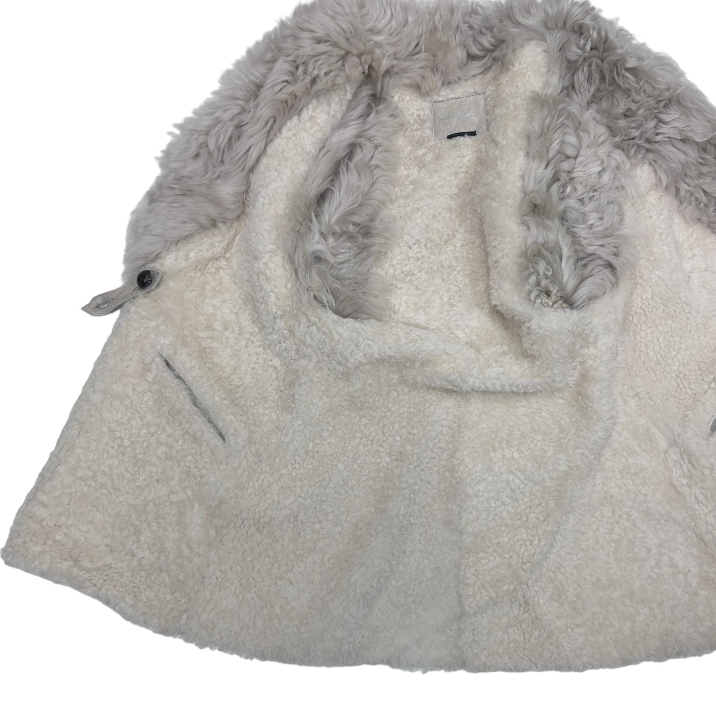 ISABEL MARANT BRYANA SHEARLING LEATHER SLEEVELESS JACKET - 36 - NEW NO TAGS