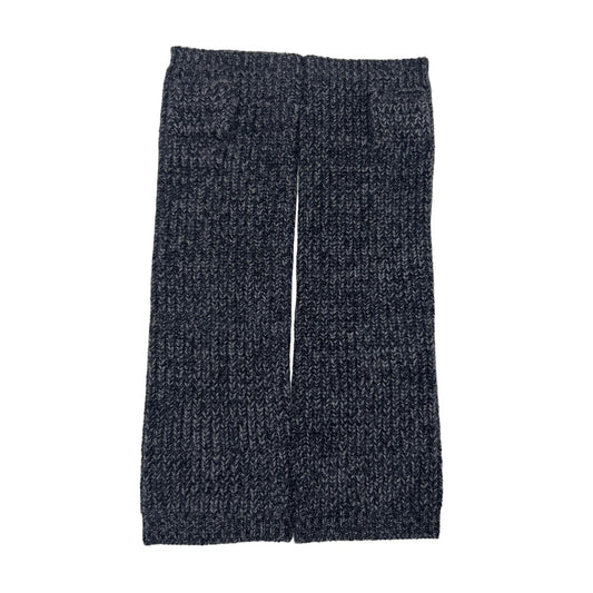 ISABEL MARANT FINGERLESS RIBBED LONG MERINO WOOL GLOVES - GREY - OS - NEW