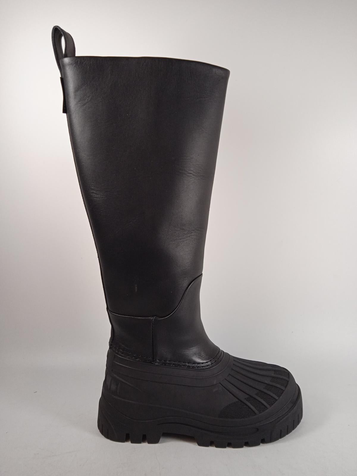 AXEL ARIGATO Ladies Black Leather Knee High Cryo Boots EU36 UK3.5 RRP380 NEW