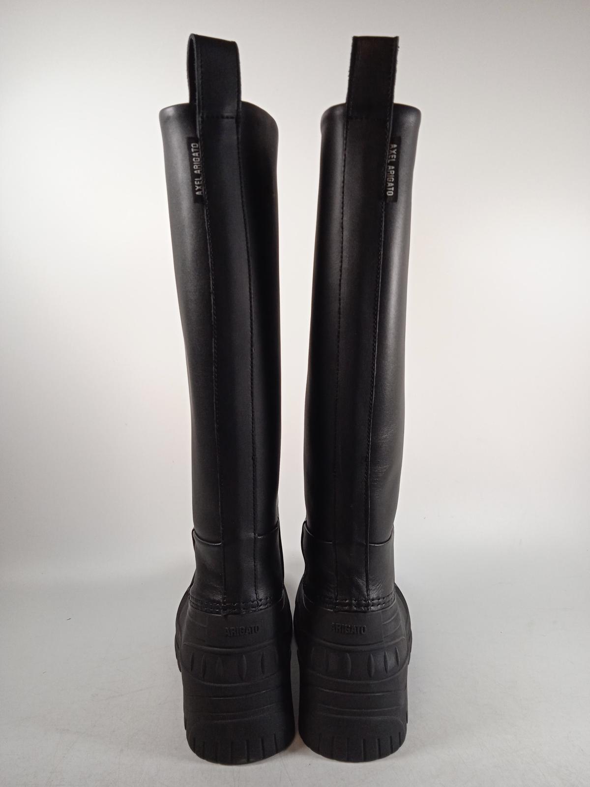 AXEL ARIGATO Ladies Black Leather Knee High Cryo Boots EU36 UK3.5 RRP380 NEW