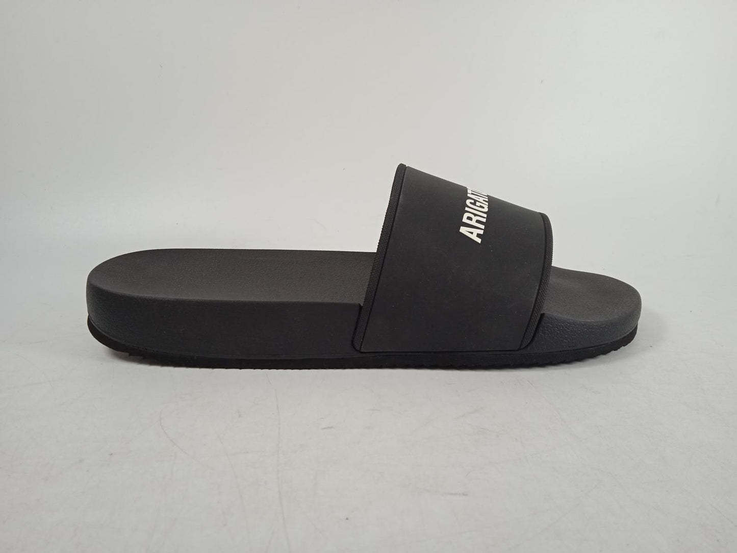 AXEL ARIGATO Men's Black Logo Print Pool Sliders Size EU44 UK9.5 RRP90 NEW