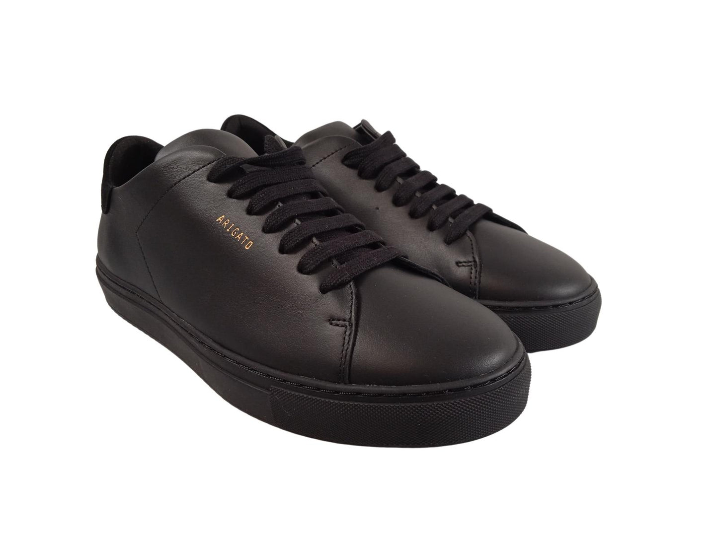 AXEL ARIGATO Men's Black Leather Clean 90 Trainers EU40 UK6.5 RRP200 NEW