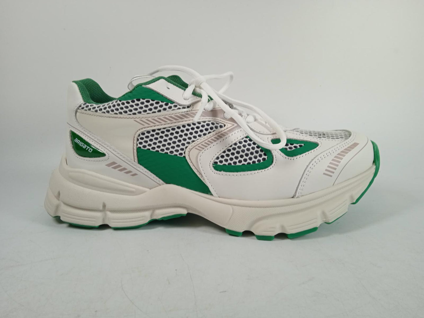 AXEL ARIGATO Men's Green & White Marathon Runner Trainers EU42 UK8 RRP255 NEW