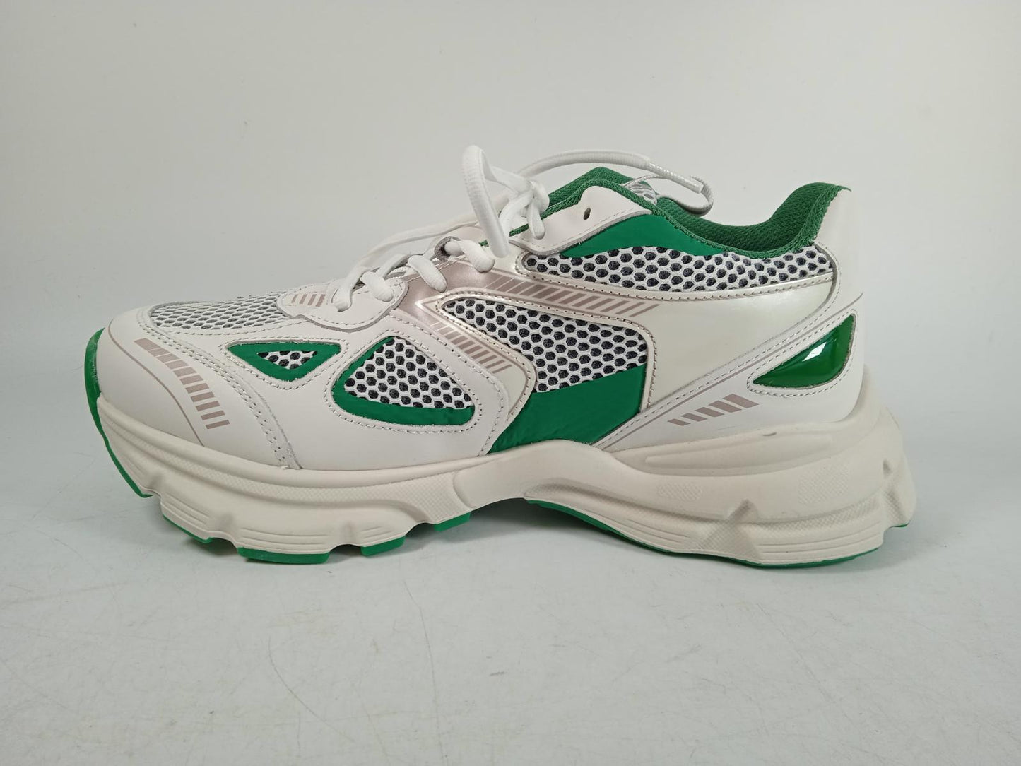AXEL ARIGATO Men's Green & White Marathon Runner Trainers EU42 UK8 RRP255 NEW