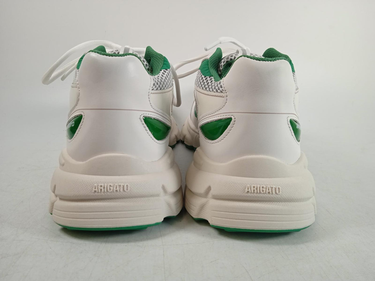 AXEL ARIGATO Men's Green & White Marathon Runner Trainers EU42 UK8 RRP255 NEW