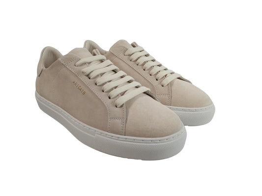 AXEL ARIGATO Ladies Beige Suede Low-Top Clean 90 Trainers EU38 UK5 RRP210 NEW