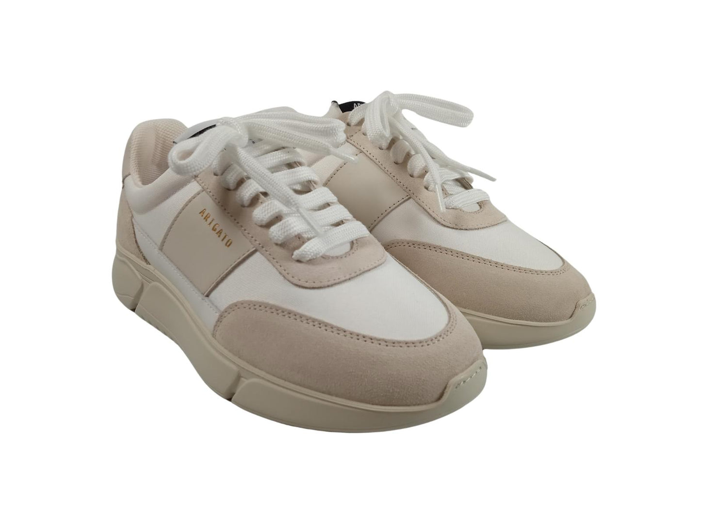 AXEL ARIGATO Ladies White Genesis Vintage Runner Trainers UK2.5 RRP195 NEW
