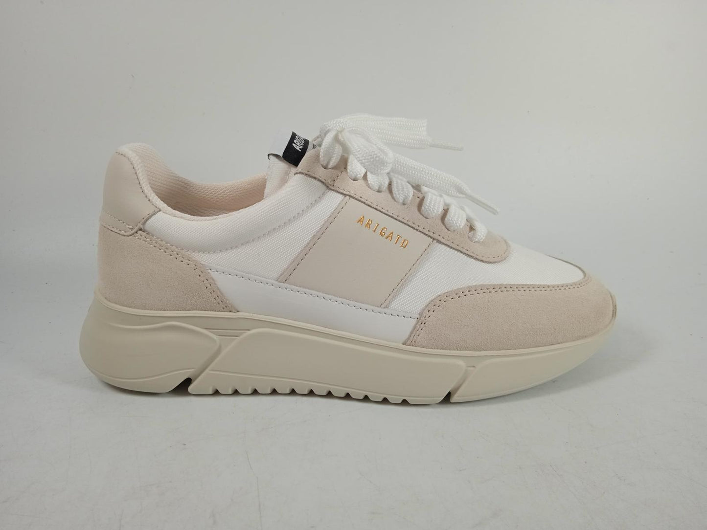 AXEL ARIGATO Ladies White Genesis Vintage Runner Trainers UK2.5 RRP195 NEW