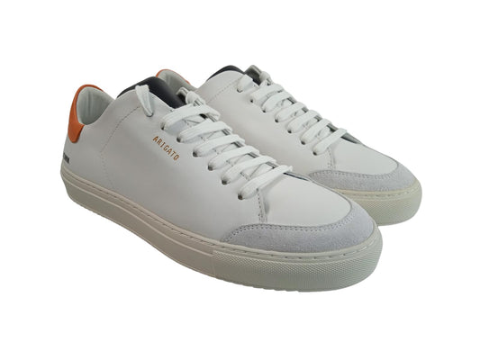 AXEL ARIGATO Men's White Leather Clean 90 Triple Trainers Size UK9 RRP210 NEW