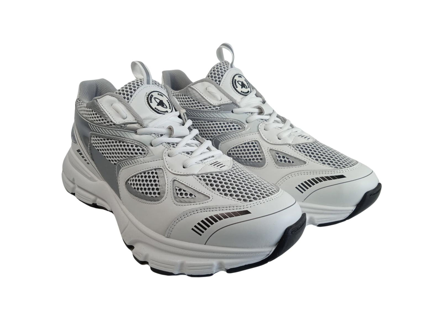 AXEL ARIGATO Men's White Leather Marathon Runner Trainers UK11 RRP270 NEW