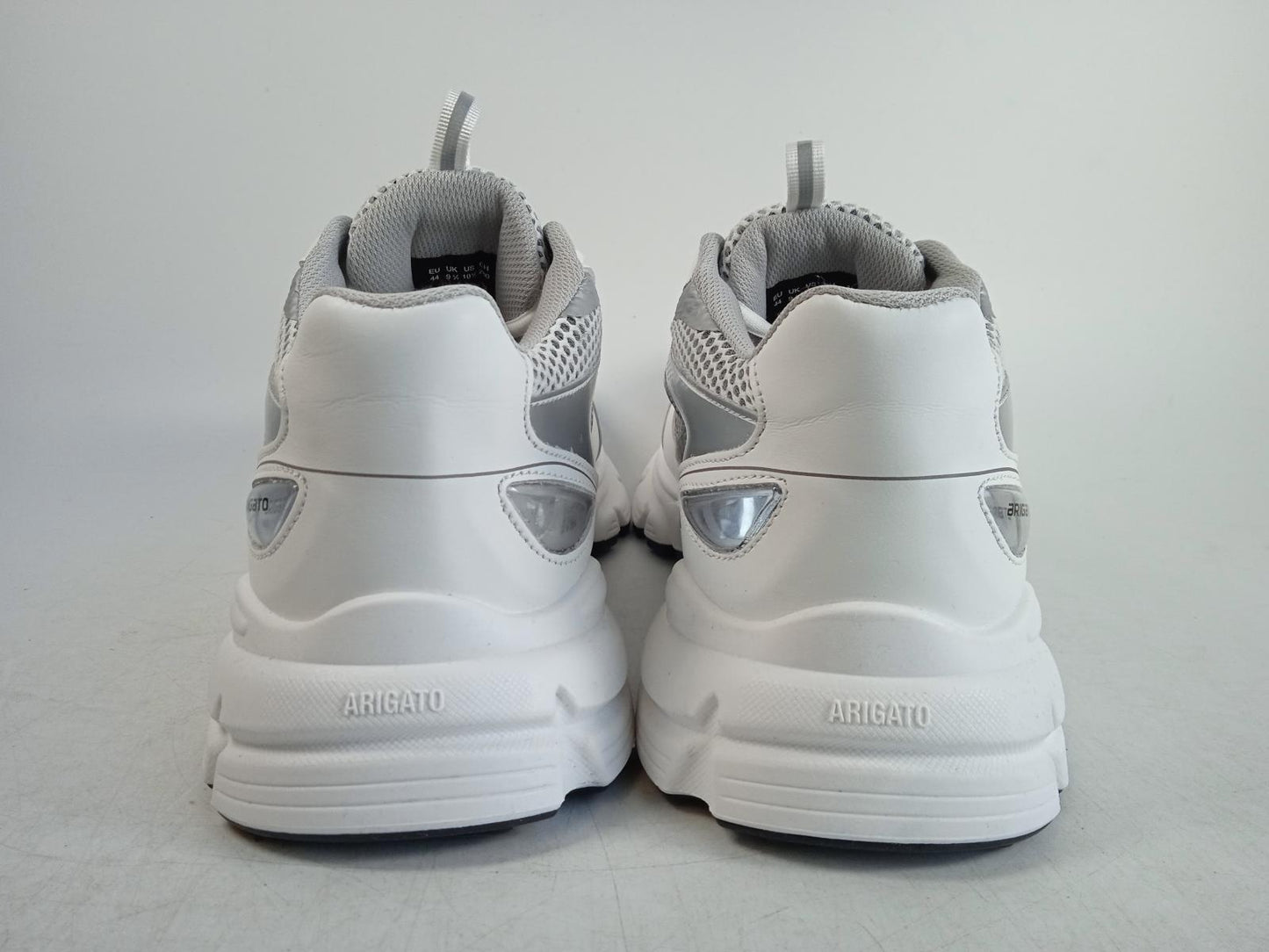 AXEL ARIGATO Men's White Leather Marathon Runner Trainers UK11 RRP270 NEW