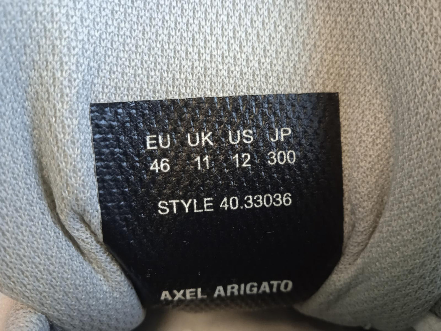 AXEL ARIGATO Men's White Leather Marathon Runner Trainers UK11 RRP270 NEW