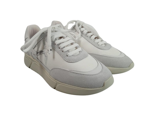 AXEL ARIGATO Men's White Genesis Vintage Bee Bird Trainers Size UK7 RRP175 NEW