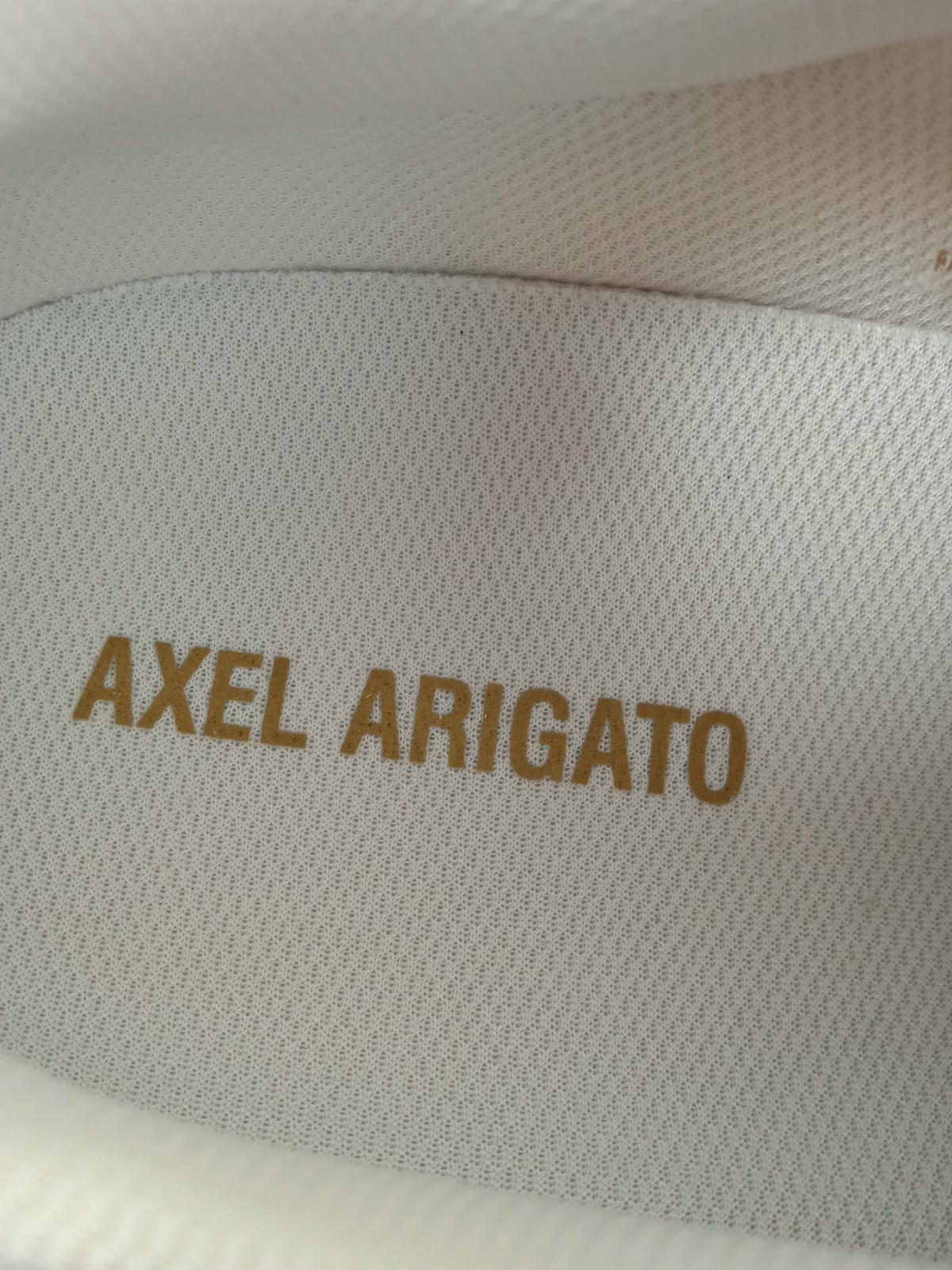 AXEL ARIGATO Men's White Genesis Vintage Bee Bird Trainers Size UK7 RRP175 NEW