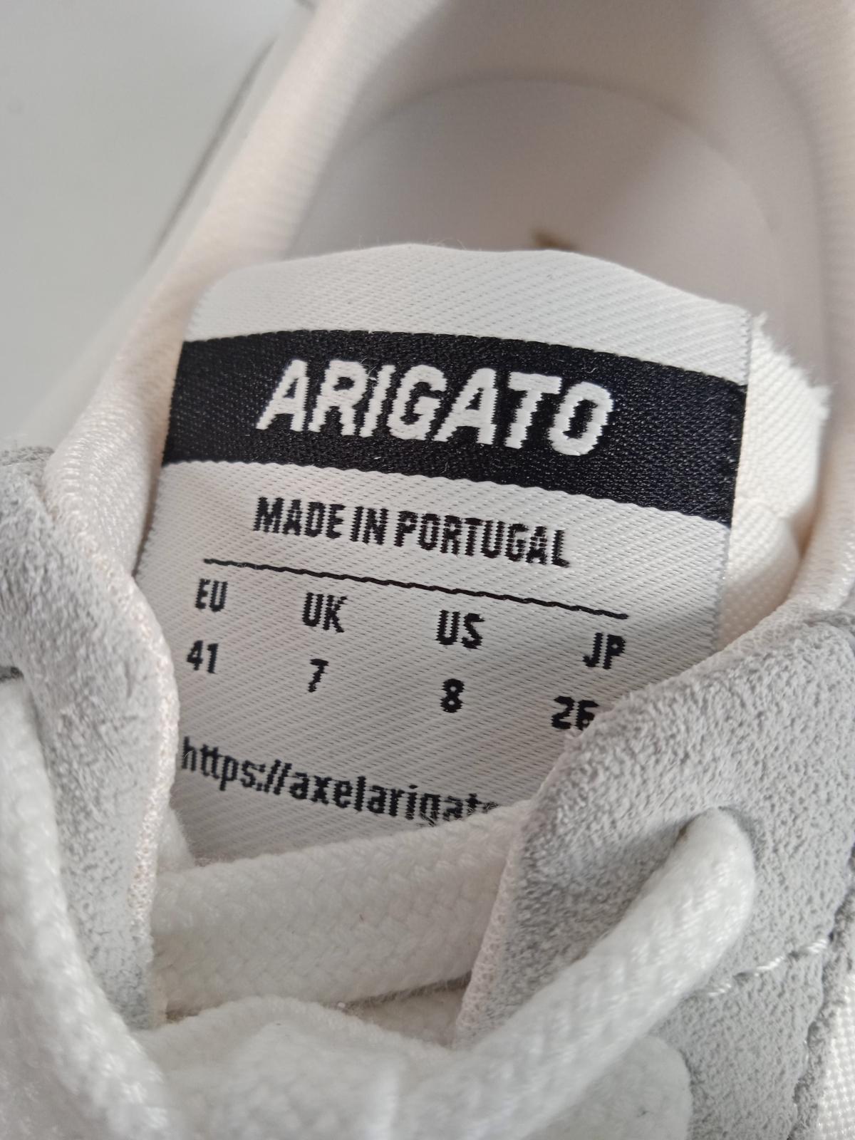 AXEL ARIGATO Men's White Genesis Vintage Bee Bird Trainers Size UK7 RRP175 NEW
