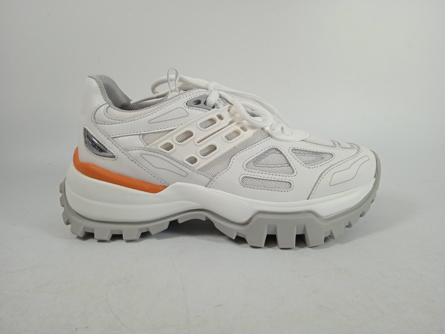 AXEL ARIGATO Ladies White Leather Marathon R-Tic Trainers Size UK3.5 RRP315 NEW