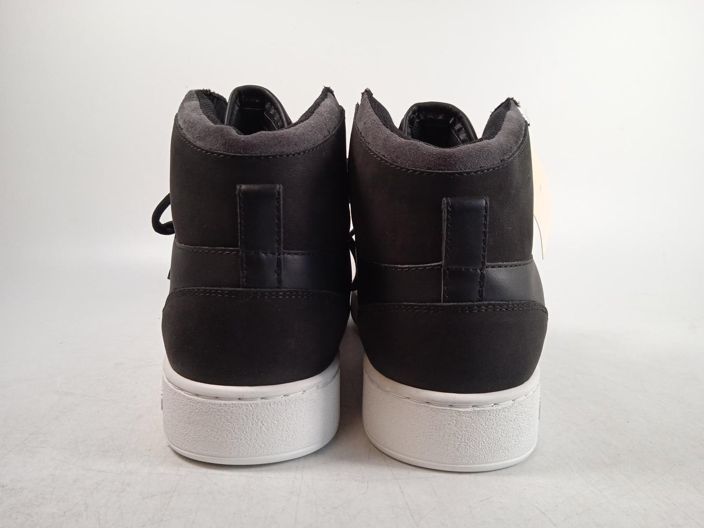 AXEL ARIGATO Men's Black Leather Dice Hi High-Top Trainers Size UK8 RRP175 NEW