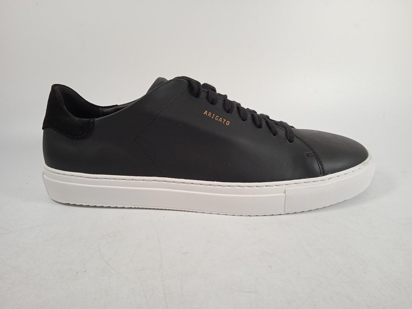 AXEL ARIGATO Men's Black & White Leather Clean 90 Trainers UK10 RRP200 NEW