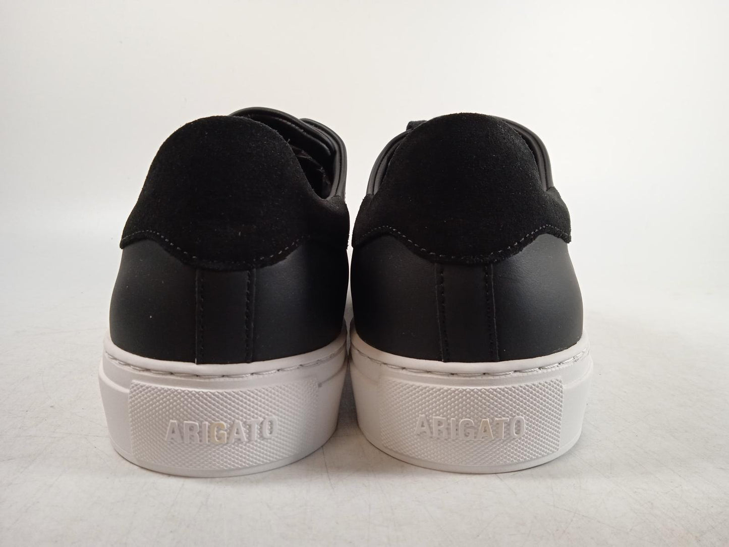 AXEL ARIGATO Men's Black & White Leather Clean 90 Trainers UK10 RRP200 NEW