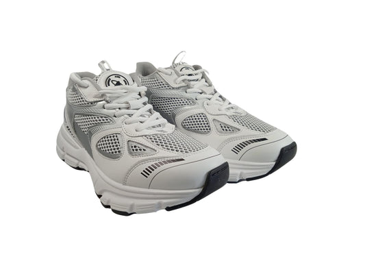 AXEL ARIGATO Men's White & Silver Marathon Runner Trainers UK6.5 RRP270 NEW