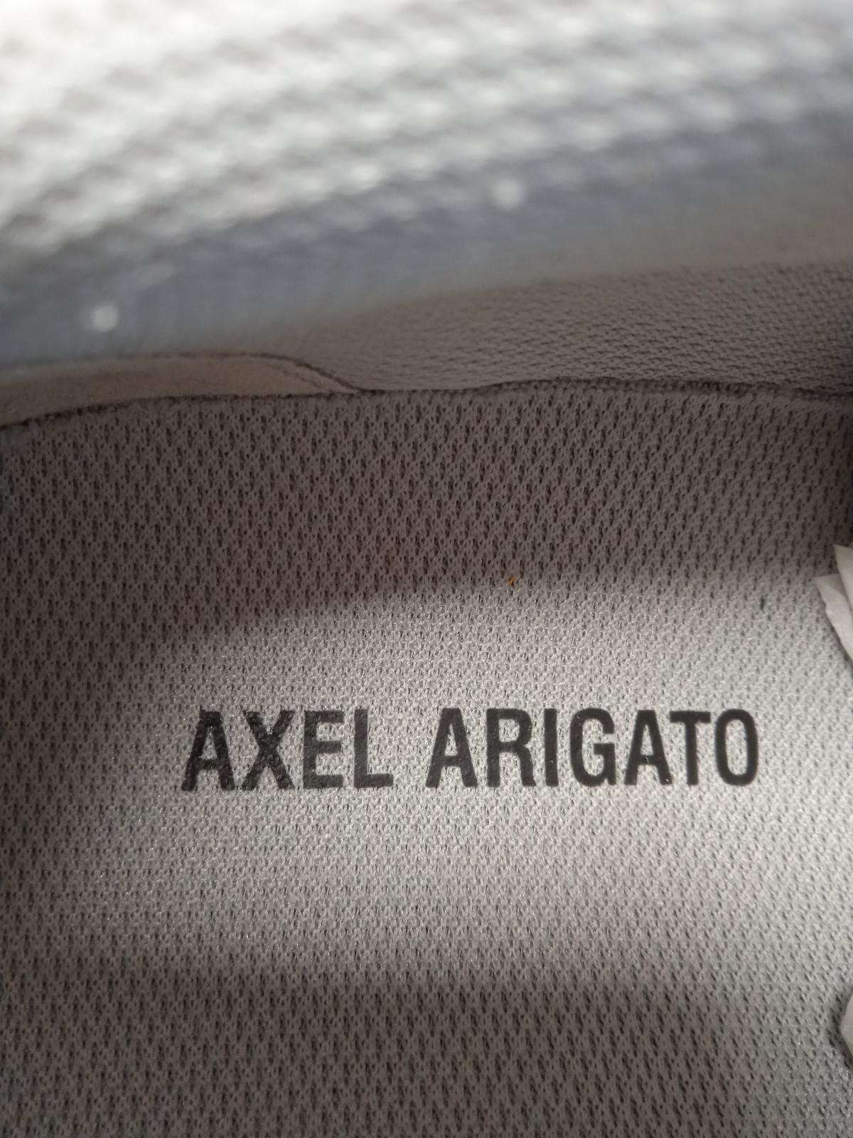 AXEL ARIGATO Men's White & Silver Marathon Runner Trainers UK6.5 RRP270 NEW