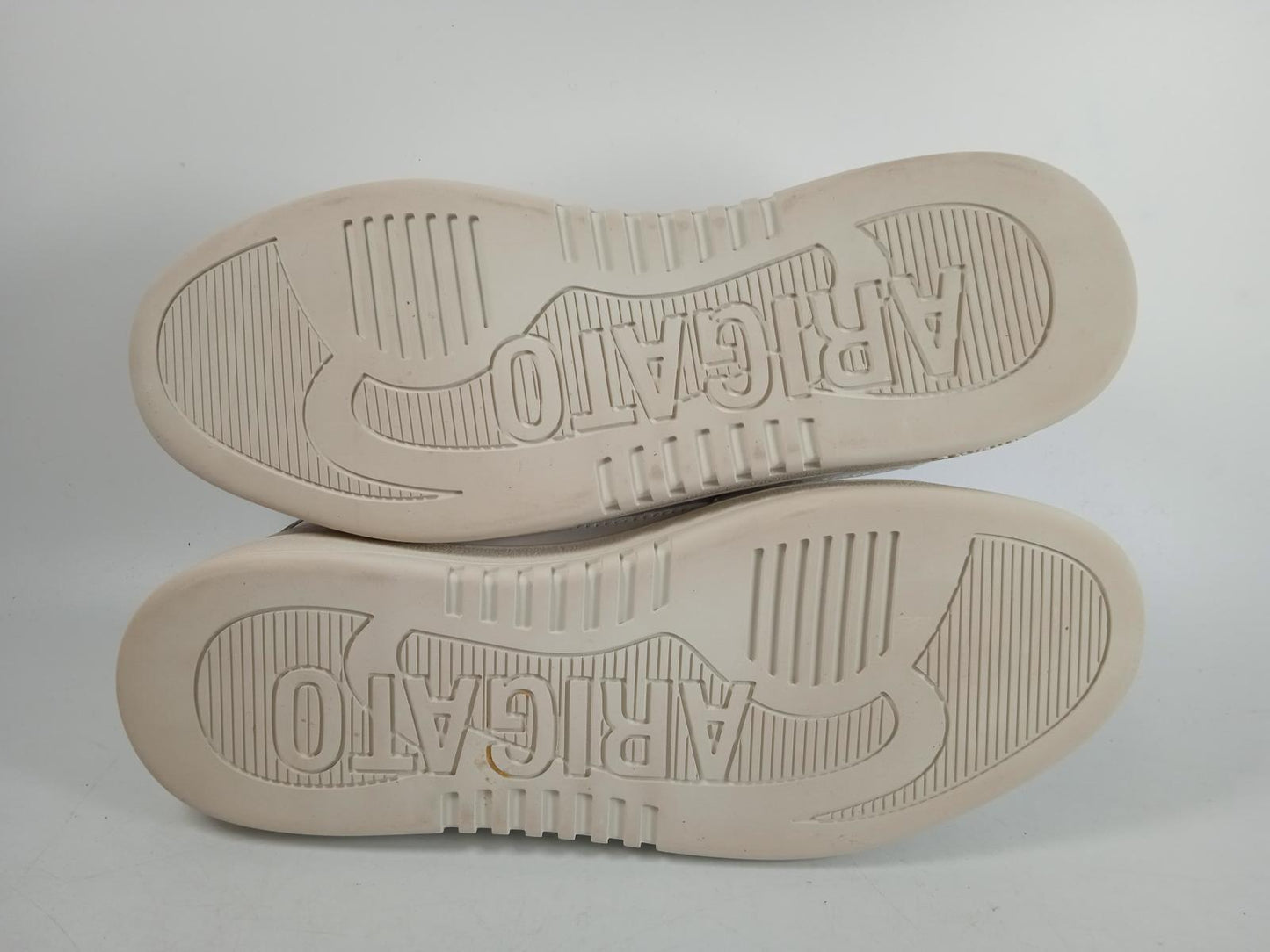 AXEL ARIGATO Men's White Leather Ace Lo Lace-Up Trainers Size UK8 RRP175 NEW