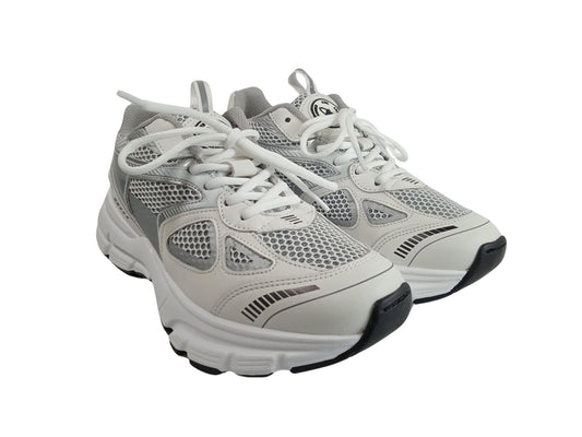 AXEL ARIGATO Ladies White & Silver Marathon Runner Trainers Size UK4 RRP290 NEW