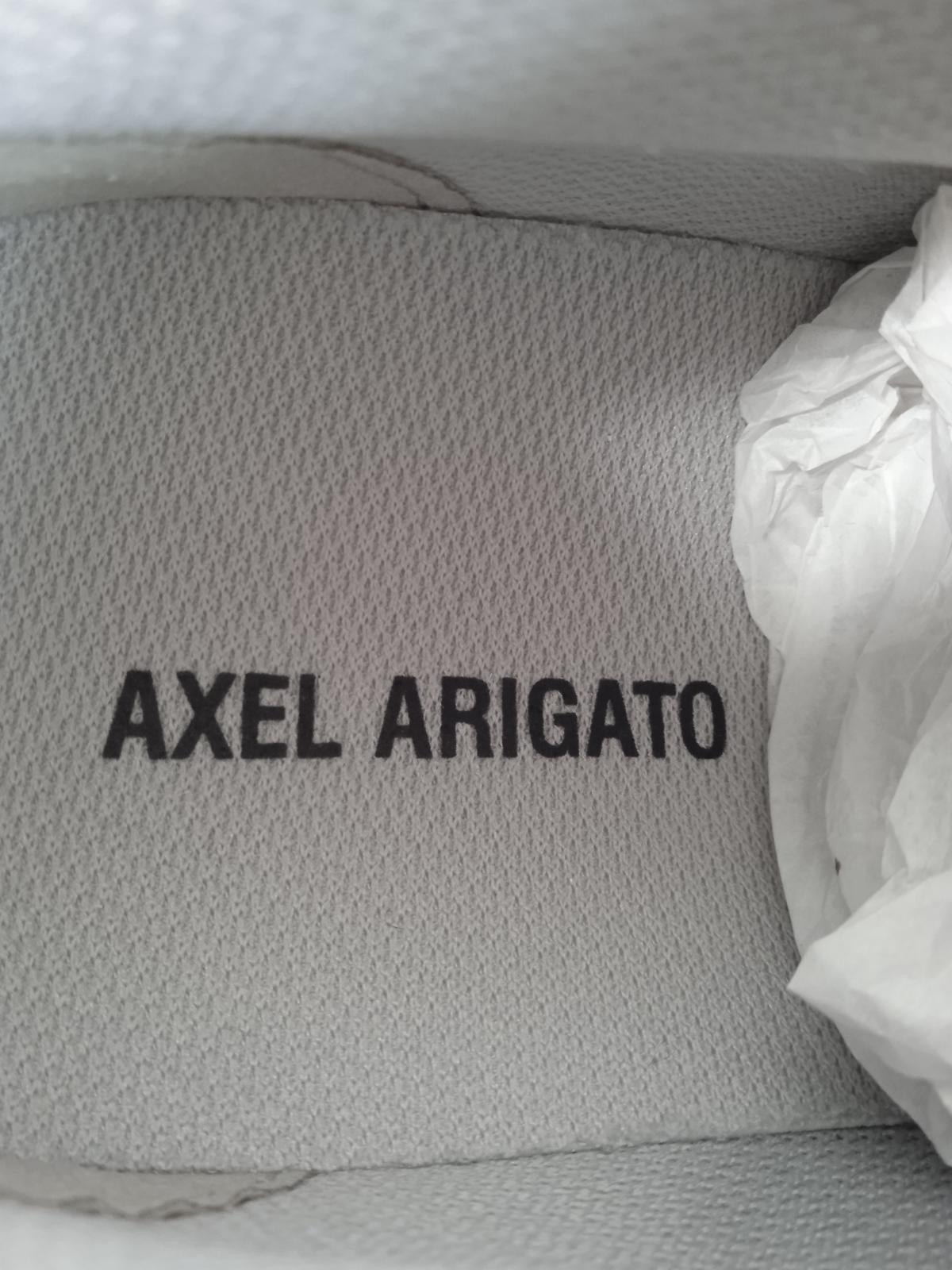 AXEL ARIGATO Ladies White & Silver Marathon Runner Trainers Size UK4 RRP290 NEW