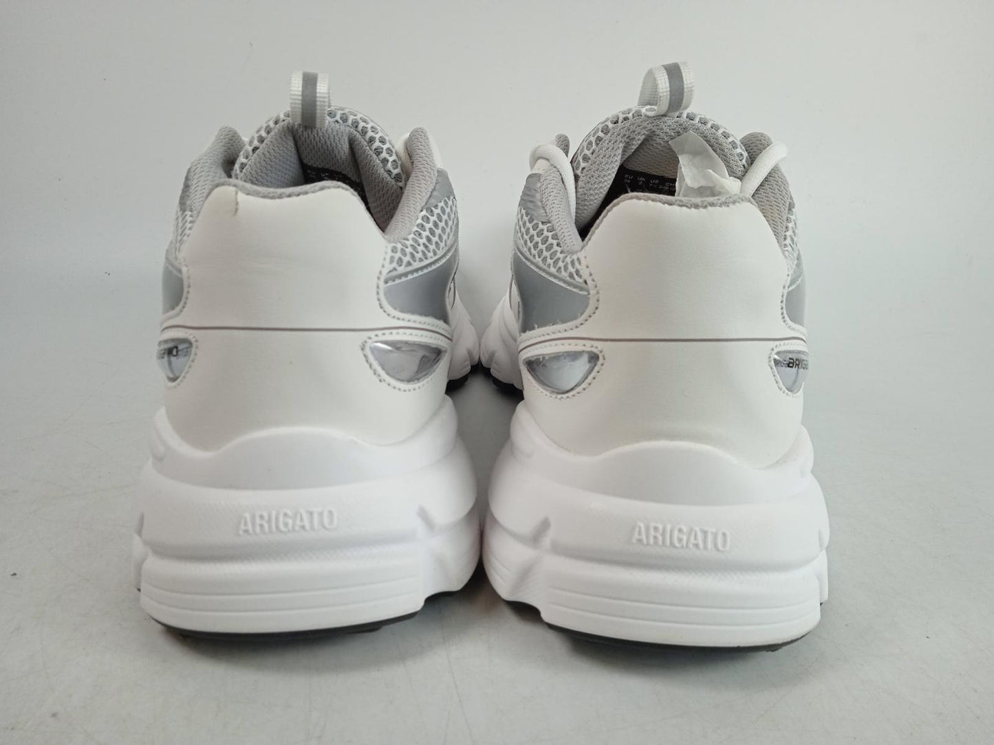 AXEL ARIGATO Ladies White & Silver Marathon Runner Trainers Size UK5 RRP290 NEW