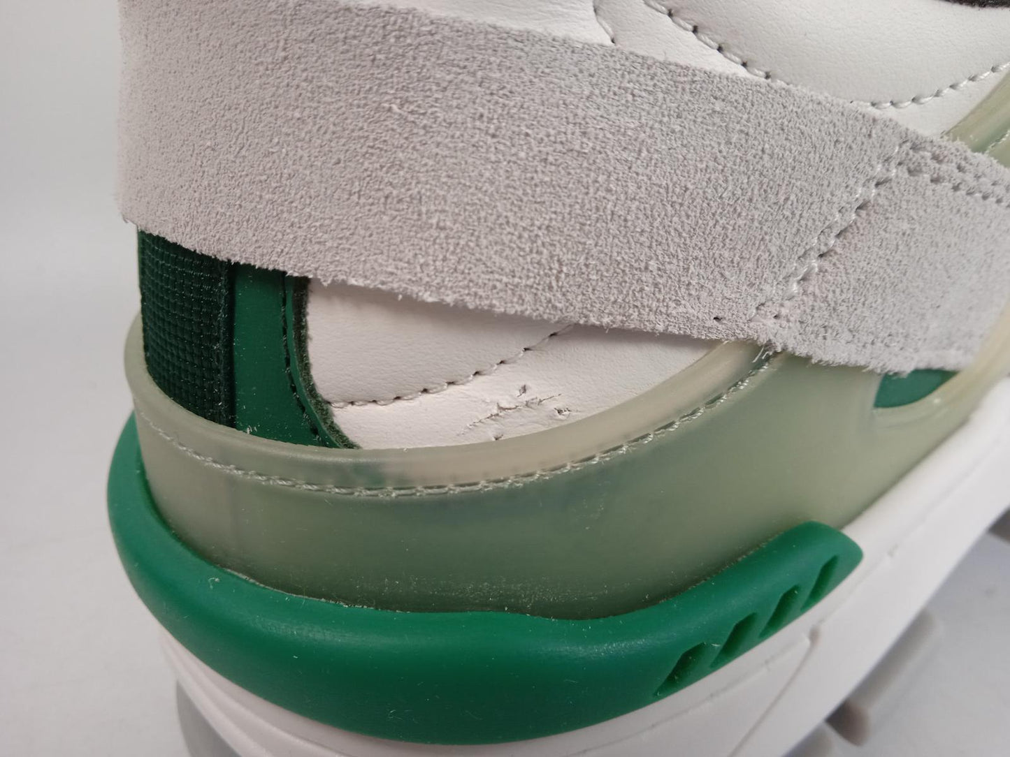 AXEL ARIGATO Men's White & Green Leather Astro Trainers Size UK8 RRP300 NEW