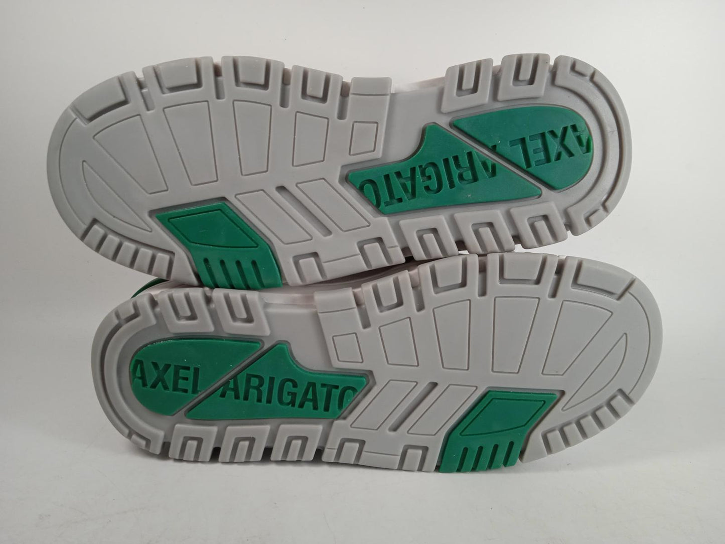 AXEL ARIGATO Men's White & Green Leather Astro Trainers Size UK8 RRP300 NEW