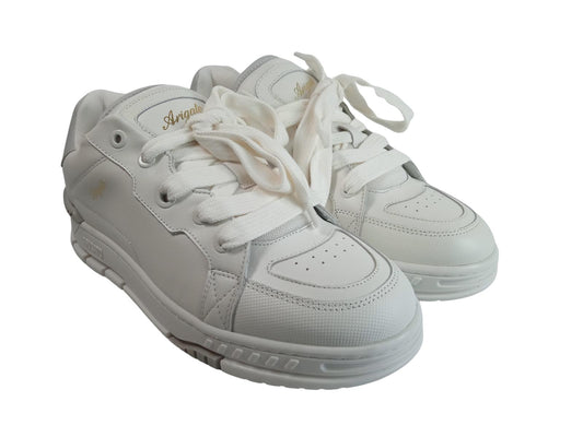 AXEL ARIGATO Men's White Leather Area Haze Trainers Size UK9.5 RRP265 NEW