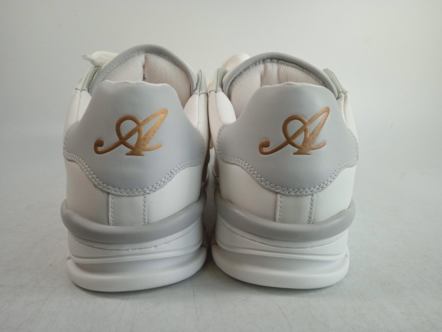 AXEL ARIGATO Men's White Leather Area Haze Trainers Size UK9.5 RRP265 NEW