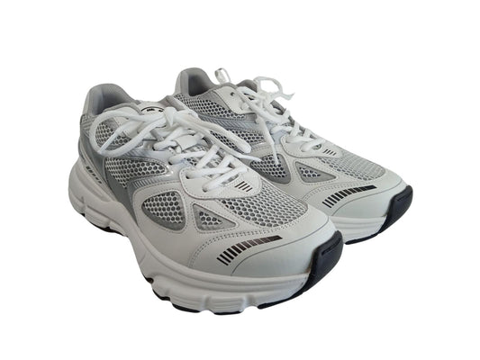 AXEL ARIGATO Men's White & Silver Marathon Runner Trainers UK8 RRP270 NEW