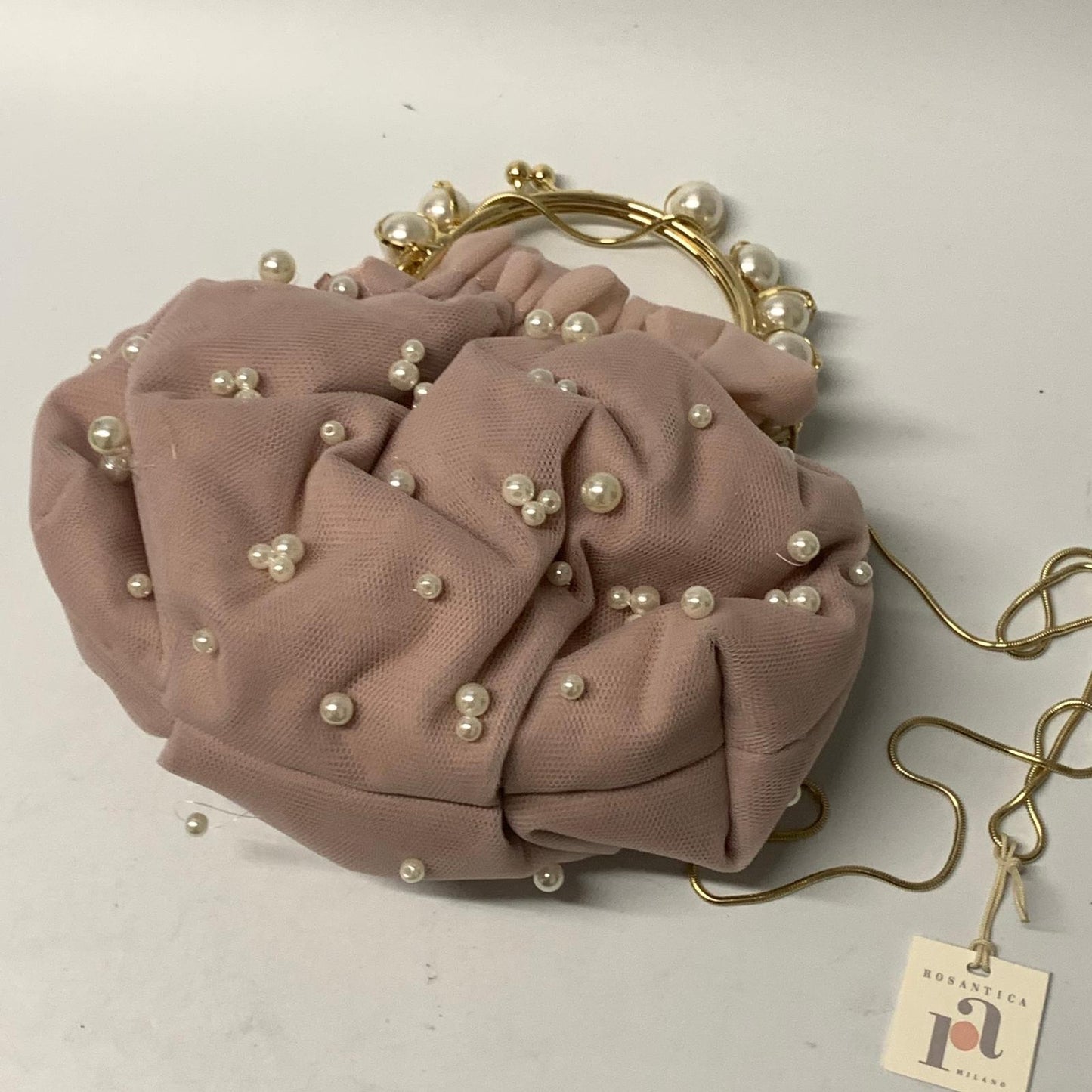 ROSANTICA Pink Mini Tutu Crystal Handle Mini Shoulder Bag Handbag NEW RRP 710